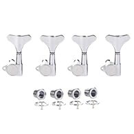 Sealed bass tuning keys, compatible with most Ibanez/Yamaha/Schecter/Warwick/Washburn and other similar style electric/acoustic basses with a headstock tuner hole size of 14mm (9/16") 18:1 Tuning Ratio for excellent tuning accuracy and minimal slippa...