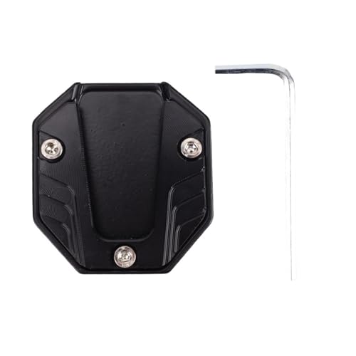 Béquille latérale agrandir pad en aluminium CNC pour moto et scooter