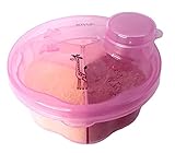 Porta Leite em Pó com Três Divisórias Girafa, Sonne, ROSA