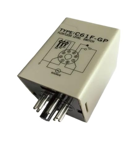 Controlador de nivel de agua C61F-GP evita el trabajo en seco de bombas de 12V