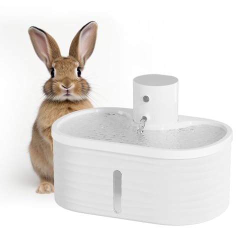 Fuente de agua recargable para gatos 2.5L inalámbrica