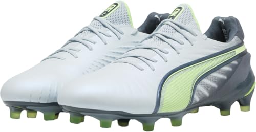 PUMA - Mens King Ultimate Fg/Ag Shoes, Color Frosted Dew/Fizzy Apple/Gray Skies, Size: 11 M US