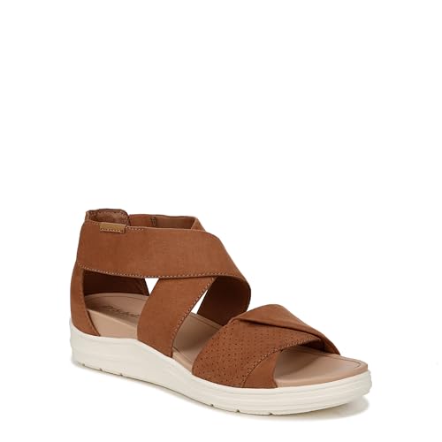 Dr. Scholl's Womens Time Off Fun Sandal Honey Microfiber 7.5 M