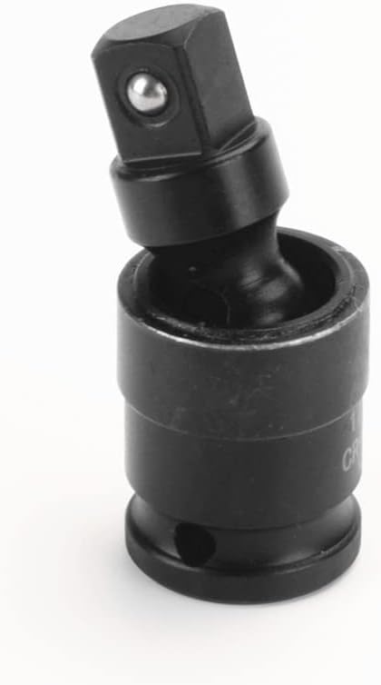 FLZOSPER 1/2 Inch Drive Impact Universal Joint, Flexible, CR-MO Steel, Radius Corner Design, U-joint Swiveling Adapter