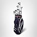 Wilson Women's Profile Complete Golf Set with Cart Bag - Left Hand, Ladies, Navy/Rose Gold/Silver