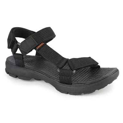 riemot Sandalias deportivas de mujer y hombre, ajustables y cómodas con suela antideslizante y forro suave de Punta Descubierta, Sandalias de Verano, deportivo, senderismo, Negro EU36 | Ya disponible en tu tienda friki favorita! En mundofriki.es!