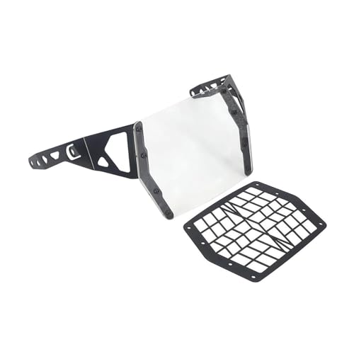 Grille phare moto pour éviter les fissures d'optique sur V-Strom 1050