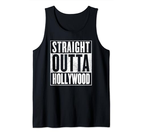 Hollywood - Retro recién salido de Hollywood Camiseta sin Mangas