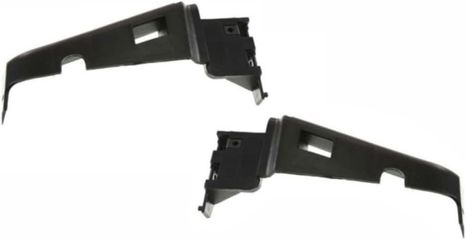 For Dodge Ram 1500 Bumper Bracket 2002-2008 Driver and Passenger Side Pair/Set Front | Support Plastic | CH1066130, CH1067130 | 68044623AA, 68044622AA
