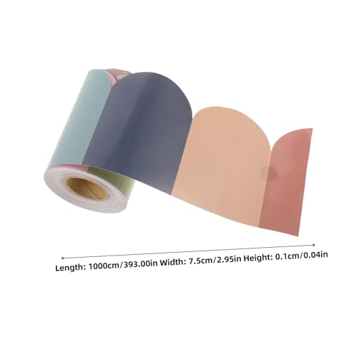 Bordure de tableau autocollante imperméable papier adhesif affichage murale
