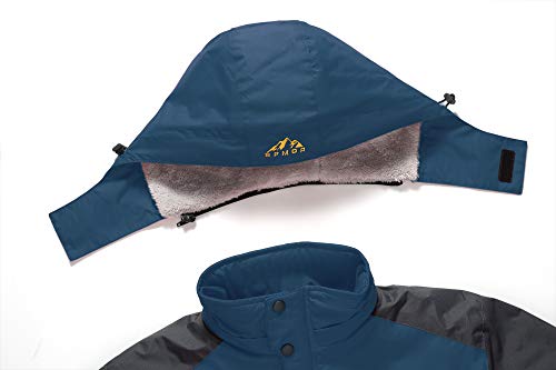 Image of Men's Ski Jacket Waterproof Windproof Mountain Winter Coat Rain Hooded Coat