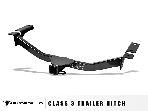 Armordillo Class 3 Trailer Hitch 2-Inch Receiver with Loaded Ball Mount|Compatible with 2007-2014 Ford Edge / 2007-2015 Lincoln MKX|8700150|Tow Hitch|Gloss Black by ARMORDILLO - Image 2
