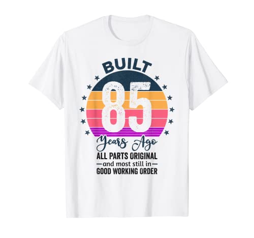 Built 85 Years Ago All Parts Original Vintage 1937 Camiseta