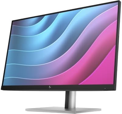 HP E24 G5 23.8" Full HD LCD Monitor - 16:9-24" Class - in-Plane Switching (IPS) Technology - Edge LED Backlight - 1920 x 1080-250 Nit - 5 ms - 75 Hz Refresh Rate - HDMI - DisplayPort - U,Black