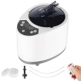 Portable Sauna Steamer Machine, 1000W Steam Generator for Sauna Box & Steam Room, 2.6L Electric Sauna Heater, Portable Steam Sauna Kit with Remote-Essential Home Spa Sauna Accessories