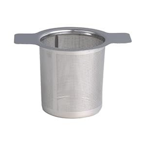 Tea Infusiion Strainer – Stainless Steel Tea Filtration Mesh, Large Capacity Tea Steeper | Tea Drinking Equipment with Handles, Tea Brew Strainer for Home Kitchen Restaurant and Cafe