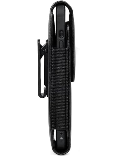 Étui de téléphone pivotant cuir véritable antichoc pour iPhone et Samsung - 6