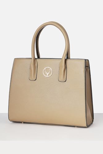 Image of Allen Solly Women's Medium Shoulder & Crossbody Bag | Vegan Leather | Multiple Pockets | Secure Zip Closure | Casual Outings