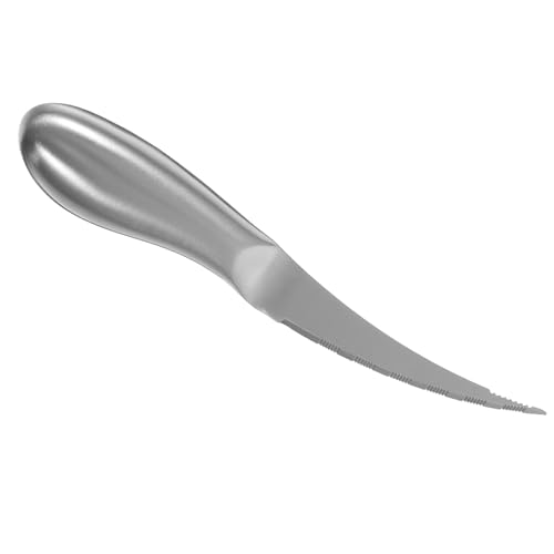 SHINEOFI Taglierina la Pulizia della Linea di Gamberetti in Acciaio Inox, Pulitore per Linee di Gamberi Resistente e Sicuro, Utensile da Cucina Professionale per Casa, Ristoranti