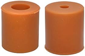 4-Pack 3D Printer Silicone Leveling Column Solid Bed Mount Stable Tool Heat-Resistant Silicone Buffer for Prusa i3 Plus, Anet A8 Wanhao D9, Anycubic Mega, Ender 5 Plus Heatbed