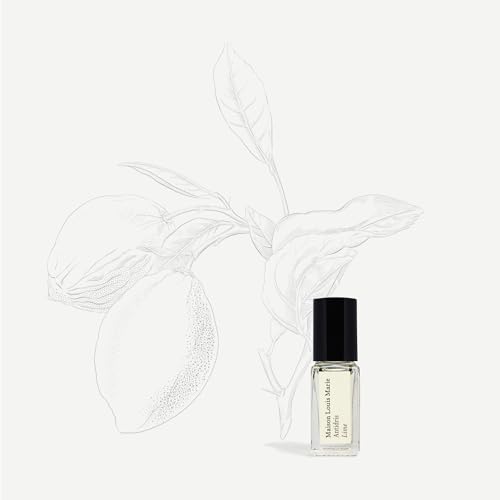 Maison Louis Marie - Antidris Lime Natural Roll-On Perfume Oil Sample | Luxury Clean Beauty + Non-Toxic Fragrance (0.1 fl oz | 3 ml)