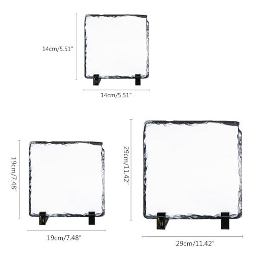 Cadre photo transfert thermique carré support vierge sublimation pour table