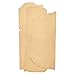 Realeather Veg Tan Double Shoulder Tooling Leather for Crafting, 4-5oz, Natural