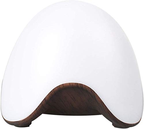 Preisvergleich Produktbild Wxxdlooa Elektrische Aroma elektrische Aroma Diffuser Batterie Fragrance Wiederaufladbare USB-LED-Nachtlicht-LED-Lampe Dunkelbraun (Color : Light Brownwhite, Size : Undefined)