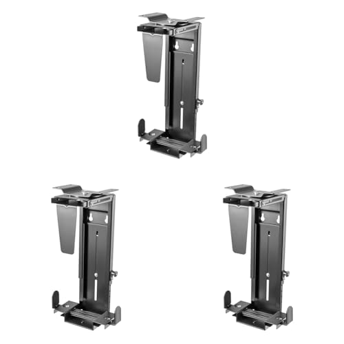 Soporte CPU para montaje por debajo de escritorio AISENS para liberar espacio en oficinas