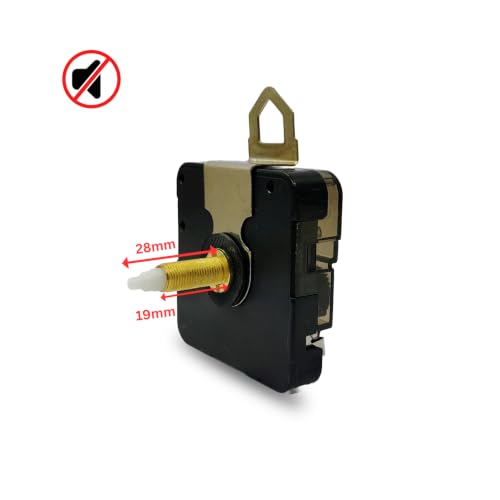 Image of 28mm Silent and Sweep Machine for Wall Clock, Big Clock Movement- Battery Operated Clock Movement Mechanism