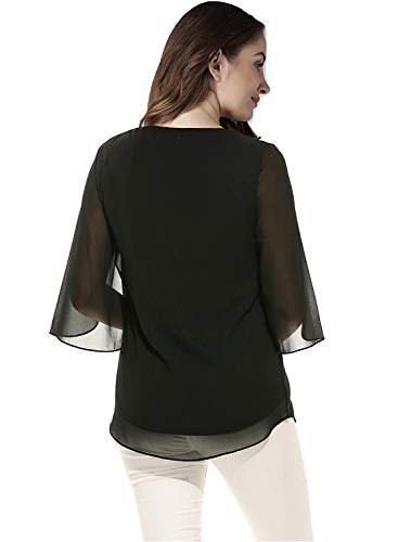Image of PLADO Women's and Girls Georgette Top Maroon