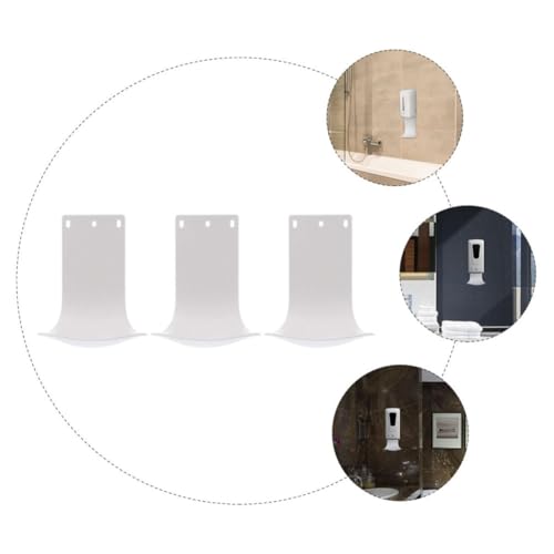 Bandeja de goteo de ABS resistente Angoily en color blanco para protección de lavabos 8