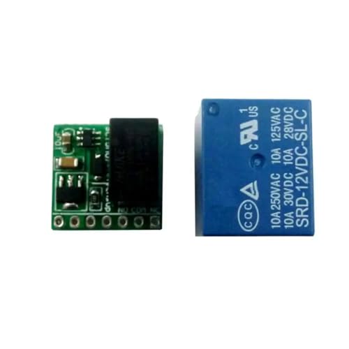 Module relais bistable SL15M01 12V 2A avec interrupteur à bascule sans broche