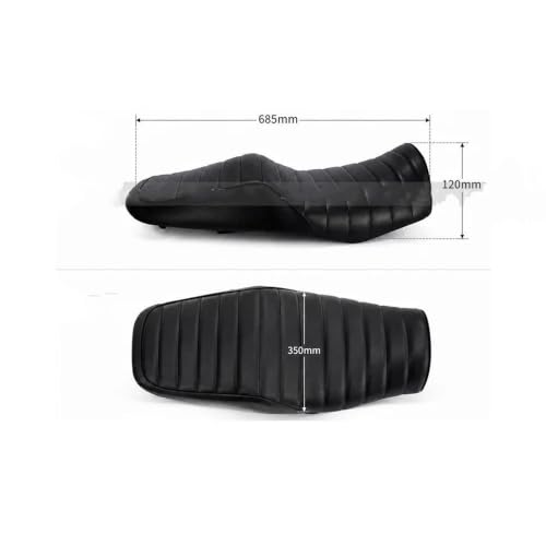 Asiento completo para motocicleta y cojín trasero de repuesto para CB1300 3