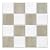 Commomy 10 Pcs Matte 3D Peel and Stick Tile 11.8"x11.8" Ultralight PVC Square Peel and Stick Backsplash for Kitchen Stick on Tiles for Bathroom,Living Room,FireplaceWall Decor,Beige and White
