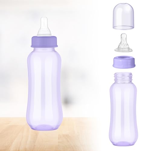 image for Norme 36 Pcs Baby Shower Bottles 9.5 oz Plastic Baby Bottles Chug Show