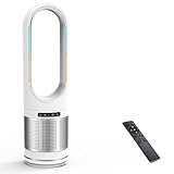 【2025最新進化・冷暖両用・空気清浄】セラミックヒーター 空気清浄機【花粉&ペットの毛&ニオイ対策】暖房器具 省エネ 節電 3段階暖風・8段階冷風 大風量100°左右首振り 9H切タイマー DCモーター 静音 リモコン付 転倒過熱OFF セラミックファンヒーター 衣類乾燥 四季適用 サーキュレーター 部屋 スリム型 リビング 脱衣所 会議室 室内など対応 PSE認証済 日本語説明書 ホワイト