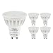 Produktbild Uplight 5.5W Dimmbar GU10 LED Lampe,Warmweiß 3000K,Ersetzt 50-60W Halogen Lampen,600lm LED Leuchtmittel Ra85,120° Abstrahlwinkel,5er Pack.