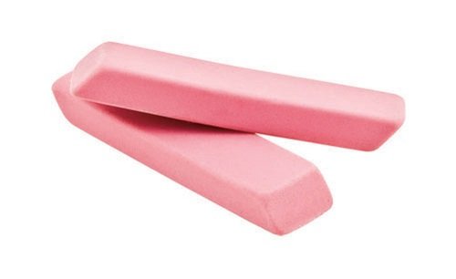 Constructive Playthings 74199 Rubber Pencil Erasers, Grade: Kindergarten to 12 (Pack of 140)