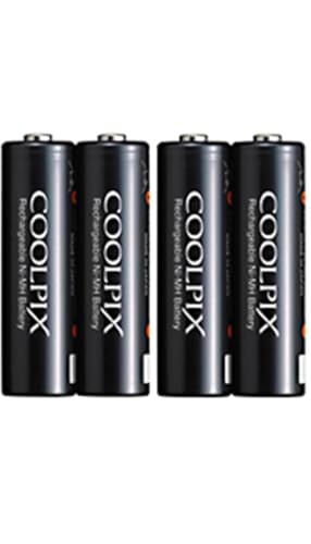 Image of Compatible with Nikon EN-MH2-B2 2300mAh 1.2V Rechargeable Batteries - Camera Battery - for Coolpix L19, L20, L30, L32, L330, L620, L830, L840 (Pack of 4)