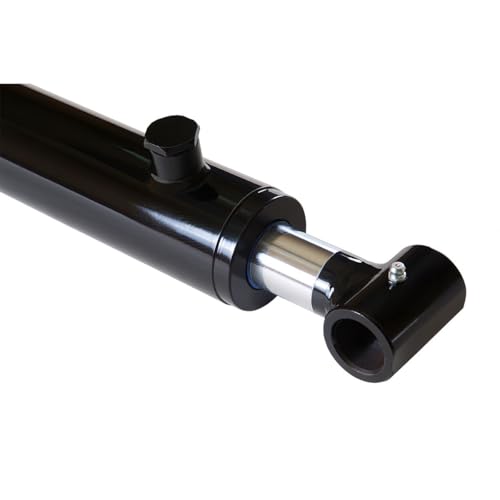 Image of Magister Hydraulic Cylinder 2 inch Bore x 40 inch Stroke, Welded Hydraulic Ram with Cross Tube Ends, Double Acting Hydraulic Piston 3500 PSI (WCT 2x40)
