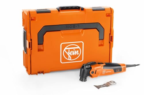 FEIN Multimaster MM 500 Plus, leistungsstarke MultiTool mit Bi-Metall-Sägeblatt für Holz, Metall und Kunststoffe, 350 W, Anti-Vibrationssystem, Aufnahme StarlockPlus, QuickIN Werkzeugwechsel