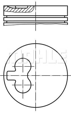 Mahle Exhaust Valve - 081VE31260000