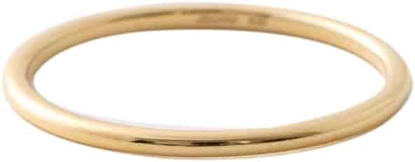Amazon | (ジュエッテ) Jouete K10YG プレーン リング 031299 11号