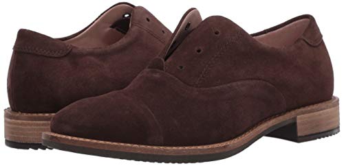 Ecco Women's Sartorelle 25 Tailored Slip-On Loafer, Coffee Suede, 10-10.5 #TOP6