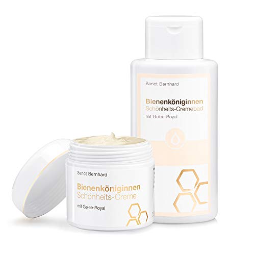 Sanct Bernhard Bienenköniginnen Set mit Gelee Royal: Schönheits-Creme, Schönheits-Cremebad