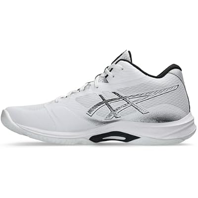 ASICS Men's Netburner Ballistic FlyteFoam Mid Top 4 Volleyball Shoes
