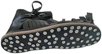 FXIM Men's Gladiator Sandal - Durable Leather Design