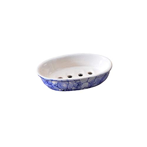 Image of Ceramic Soap Dish Holder, Ceramic Soap Dish Tray Holder