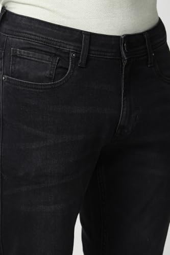 Image of Peter England Men's Regular Fit Denim Jeans for Daily Casual Wear